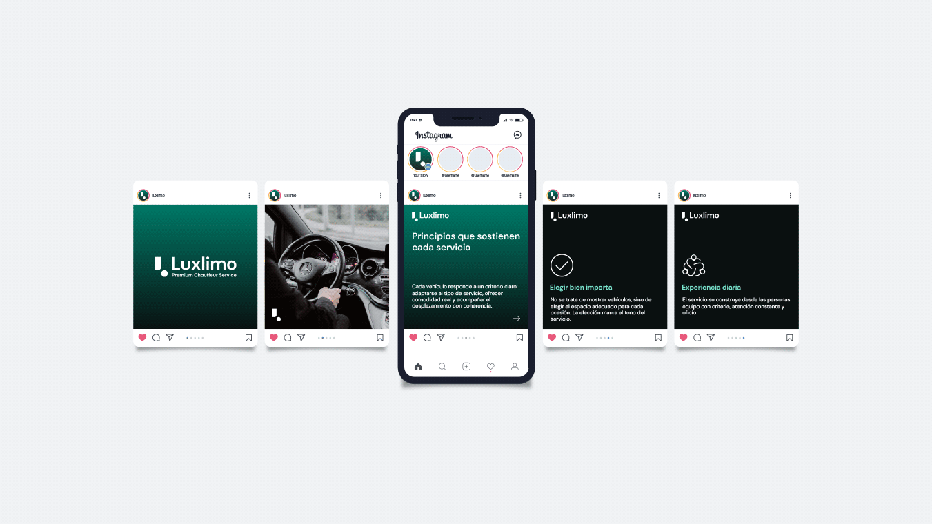 diseno desarrollo web branding luxlimo chauffeurs services b 5