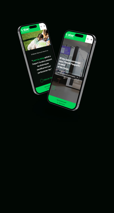 diseno desarrollo web branding vitae escuela universitaria mobile