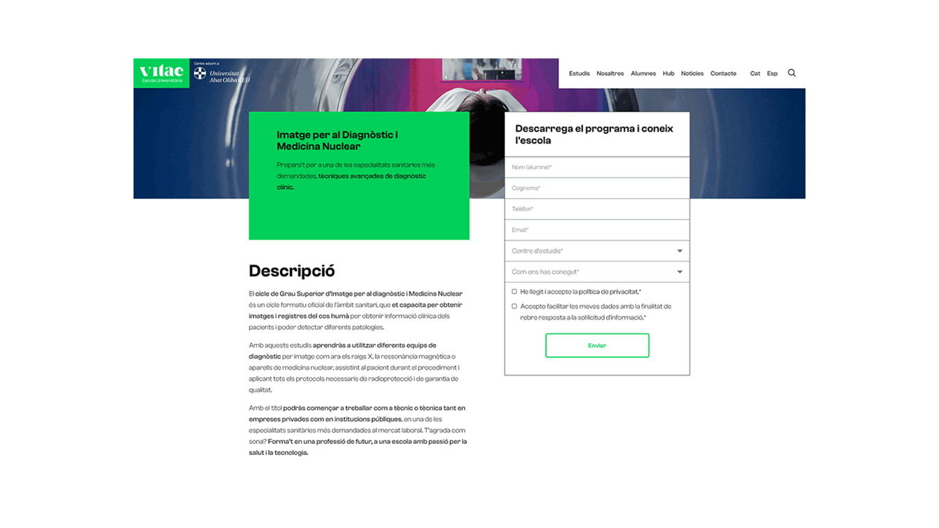 diseno desarrollo web branding vitae escuela universitaria8