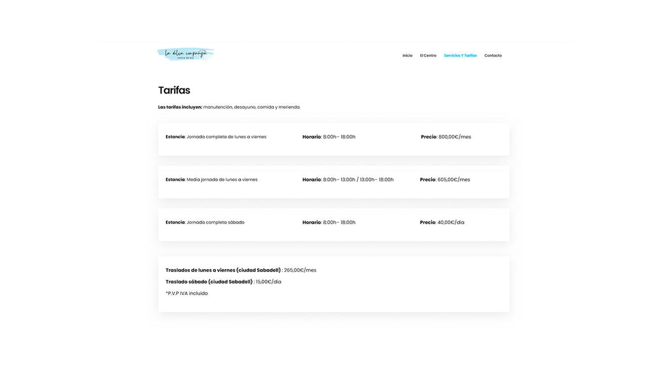 diseno desarrollo web dolca companyia 5