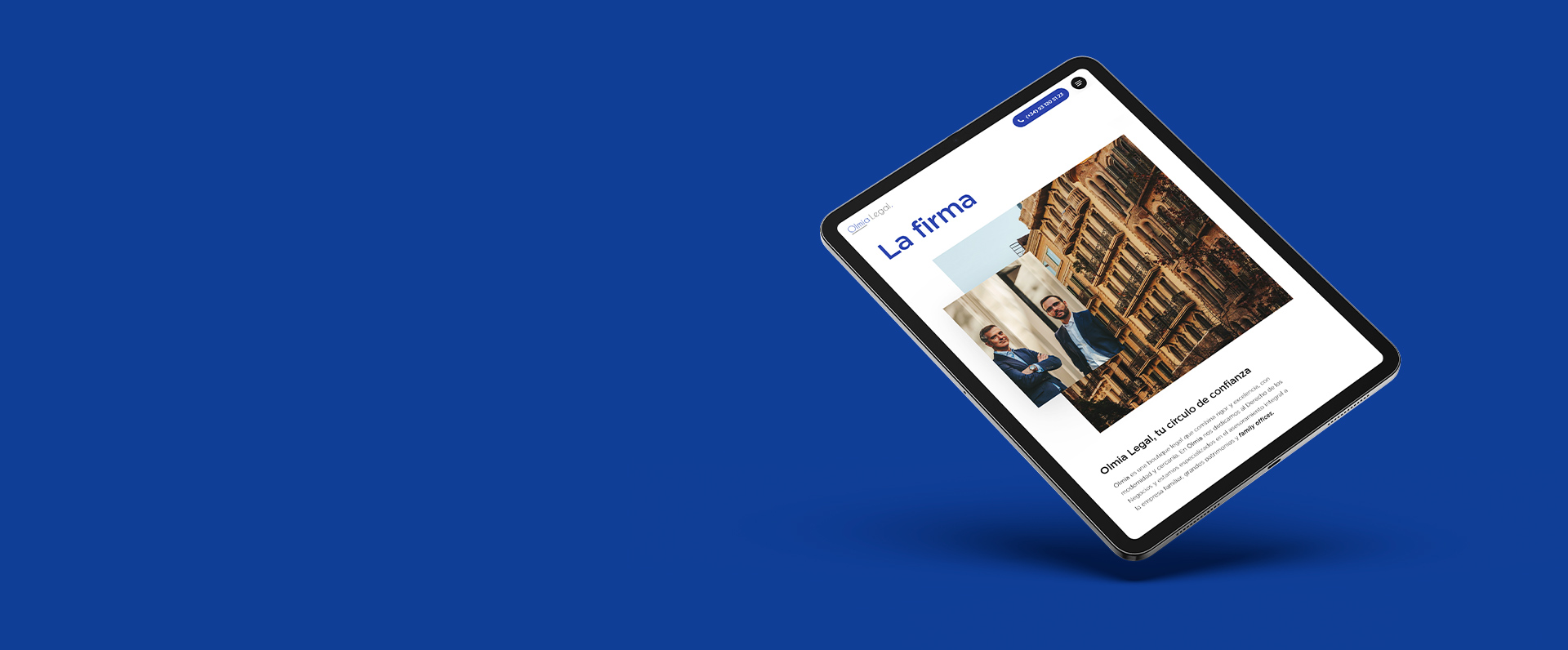 diseno desarrollo web olmia legal home