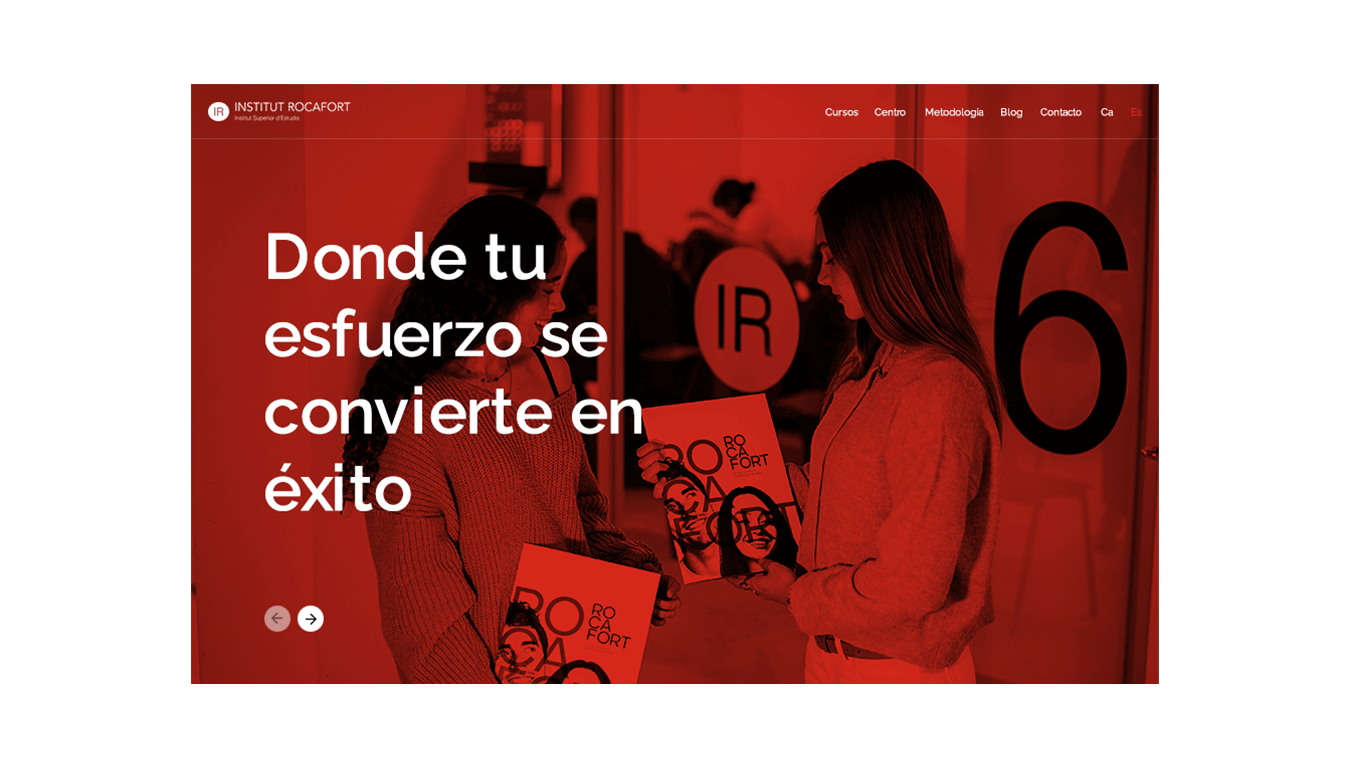 diseno desarrollo web wordpress institut rocafort 1
