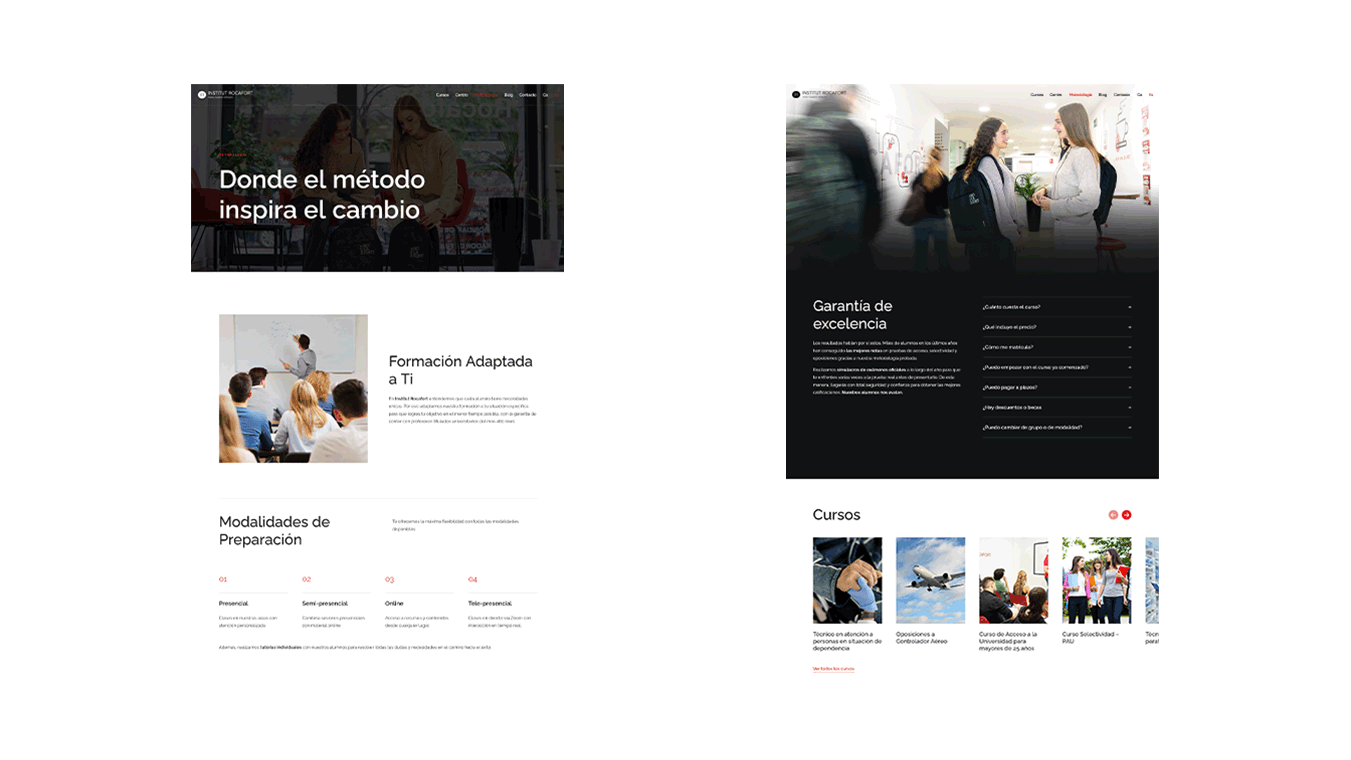 diseno desarrollo web wordpress institut rocafort 4