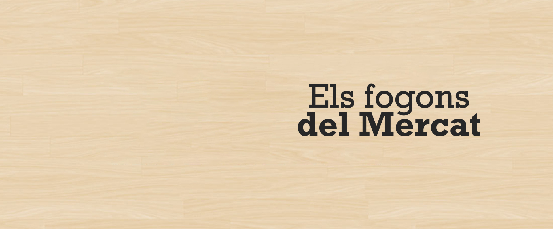 diseno grafico branding identidad corporativa logotipo els fogons mercat