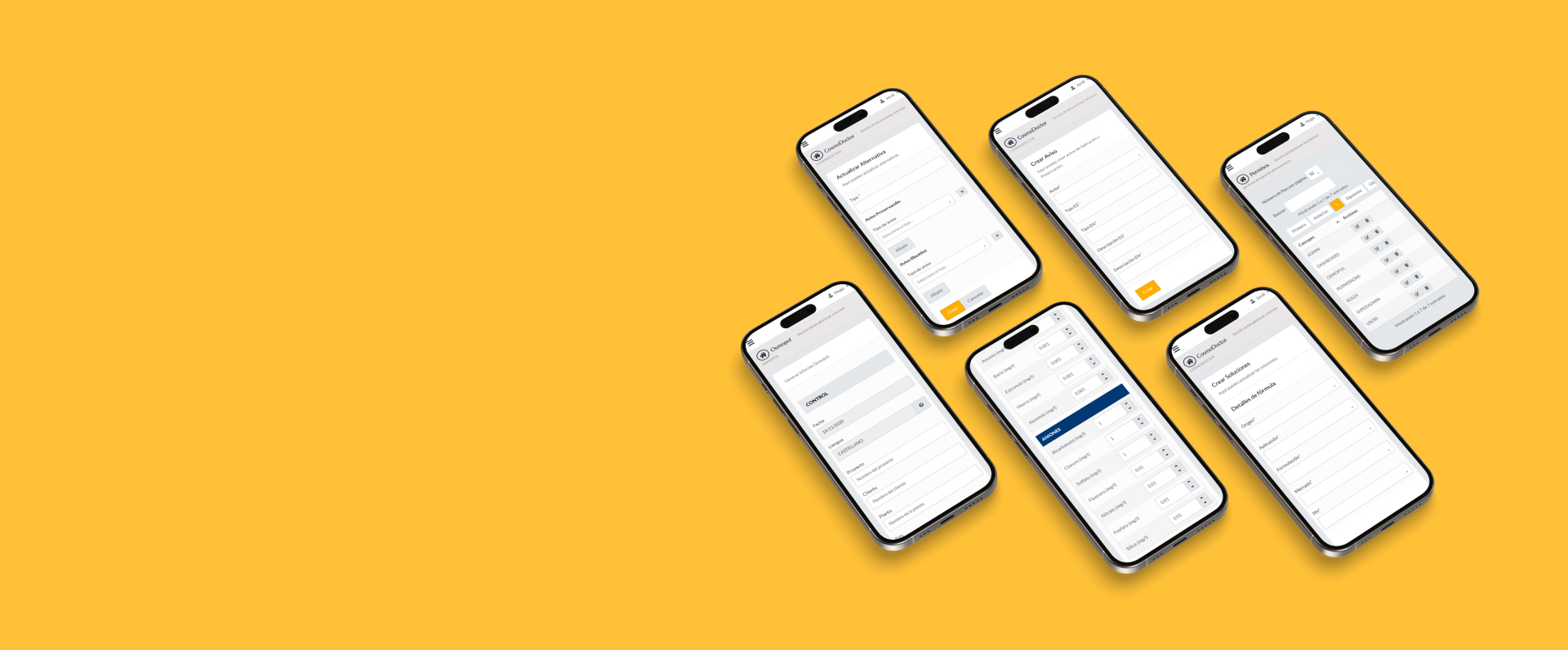 diseno ux dessarrollo webapp interficie chemipol