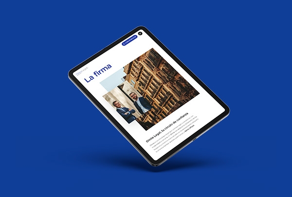 diseno desarrollo web olmia legal grid