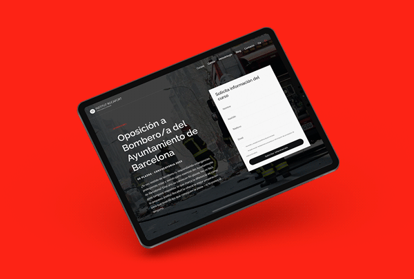 diseno desarrollo web wordpress institut rocafort grid